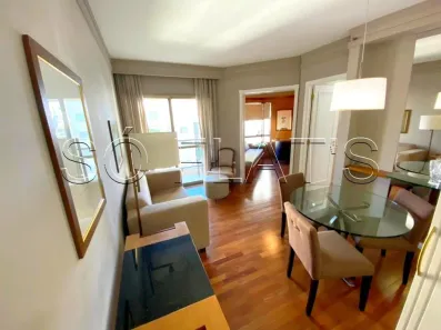 Flat com 1 Quarto para alugar, 52m² no Vila Nova Conceição, São Paulo