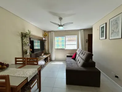 Casa de Condomínio com 2 Quartos à venda, 67m² no Parque São Vicente, São Vicente