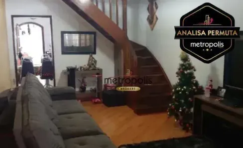 Sobrado com 2 Quartos à venda, 117m² no Santa Paula, São Caetano do Sul