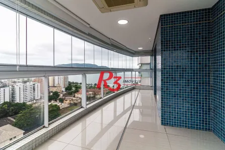 Apartamento com 4 Quartos para venda ou aluguel, 255m² no Aparecida, Santos