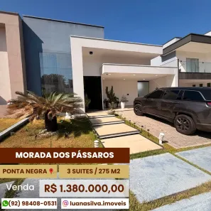 Apartamento com 3 Quartos à venda, 275m² no Ponta Negra, Manaus