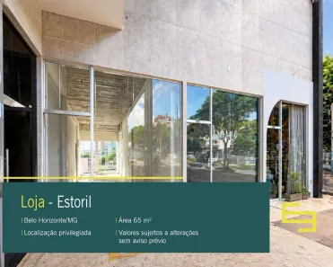 Ponto Comercial para alugar, 65m² no Estoril, Belo Horizonte