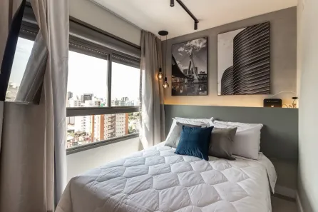 Apartamento com 1 Quarto para alugar, 25m² no Perdizes, São Paulo