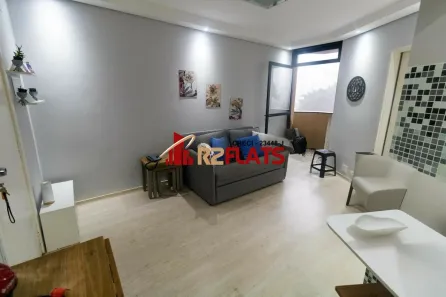 Flat com 1 Quarto à venda, 33m² no Indianópolis, São Paulo