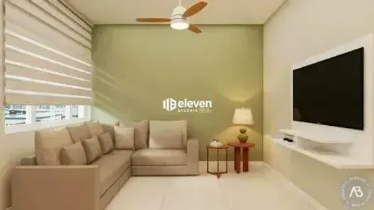 Apartamento com 2 Quartos à venda, 73m² no José Menino, Santos