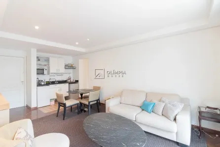 Apartamento com 1 Quarto para alugar, 54m² no Pinheiros, São Paulo