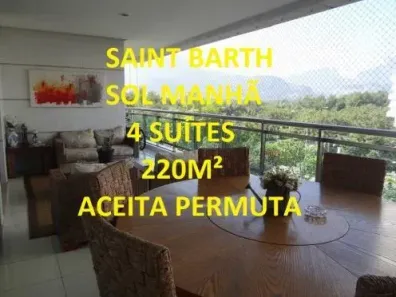 Apartamento com 4 Quartos à venda, 220m² no Barra da Tijuca, Rio de Janeiro