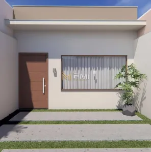 Casa com 3 Quartos à venda, 70m² no Jardim Novo Cambuí, Hortolândia