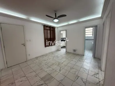 Apartamento com 2 Quartos para alugar, 75m² no Boqueirão, Santos