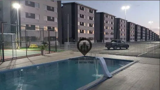 Apartamento com 2 Quartos à venda, 44m² no Santa Cruz, Rio de Janeiro