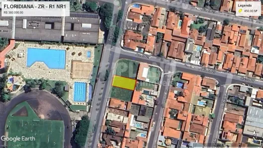 Lote/Terreno à venda, 450m² no Jardim Floridiana, Rio Claro