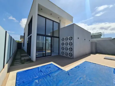 Casa de Condomínio com 4 Quartos à venda, 200m² no Jardins Bolonha, Senador Canedo