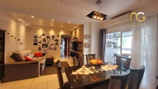 Apartamento com 3 Quartos à venda, 116m² no Canto do Forte, Praia Grande