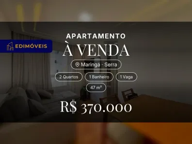 Apartamento com 2 Quartos à venda, 47m² no Maringá, Serra