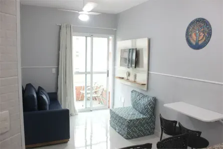 Apartamento com 1 Quarto à venda, 38m² no Riviera, Bertioga