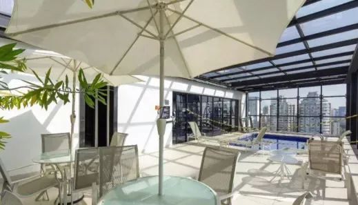 Apartamento com 1 Quarto para alugar, 42m² no Jardim Europa, São Paulo