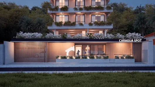 Apartamento com 1 Quarto à venda, 39m² no Loteamento Balneário Camburi, Caraguatatuba