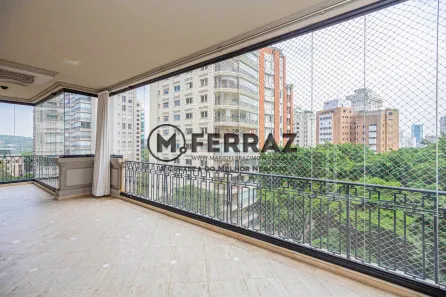 Apartamento com 5 Quartos para venda ou aluguel, 585m² no Jardim Paulistano, São Paulo