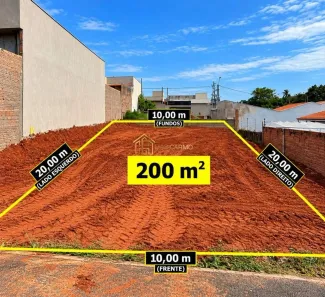Lote/Terreno à venda, 200m² no Jardim dos Buritis, São José do Rio Preto