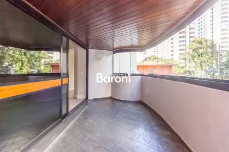 Apartamento com 4 Quartos para venda ou aluguel, 198m² no Indianópolis, São Paulo