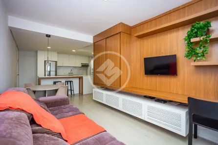 Apartamento com 1 Quarto à venda, 54m² no Centro, Curitiba