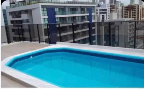 Apartamento com 1 Quarto para alugar, 40m² no Cabo Branco, João Pessoa
