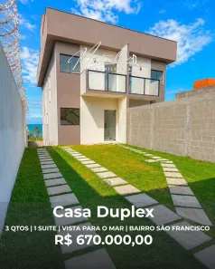 Sobrado com 3 Quartos à venda, 105m² no São Francisco, Serra