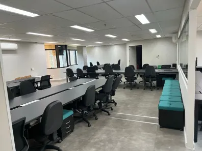 Sala Comercial para alugar, 268m² no Cidade Monções, São Paulo