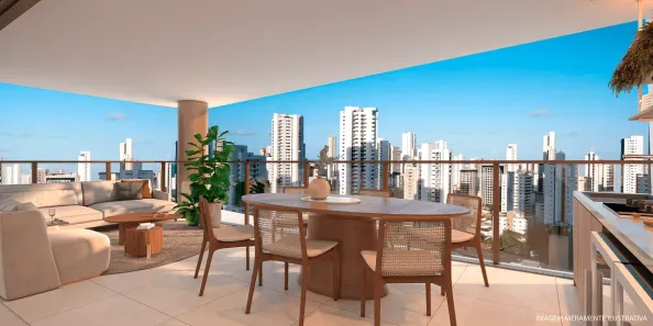 Apartamento com 4 Quartos à venda, 261m² no Parnamirim, Recife