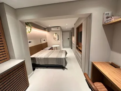Apartamento com 1 Quarto para alugar, 30m² no Santo Amaro, São Paulo
