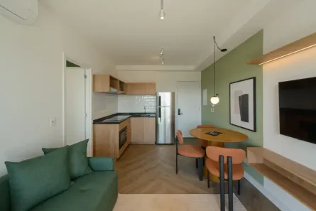 Apartamento com 1 Quarto para alugar, 43m² no Pinheiros, São Paulo