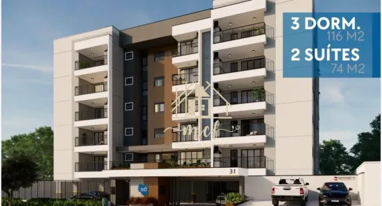 Apartamento com 3 Quartos à venda, 117m² no Vila Gardênia, Atibaia