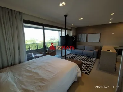 Flat com 1 Quarto para alugar, 46m² no Pinheiros, São Paulo