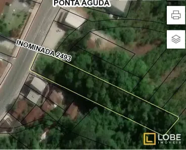 Lote/Terreno à venda, 2347m² no Ponta Aguda, Blumenau