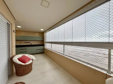 Apartamento com 3 Quartos à venda, 128m² no Real, Praia Grande