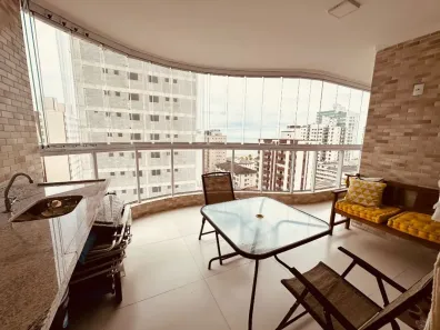Apartamento com 2 Quartos à venda, 90m² no Guilhermina, Praia Grande