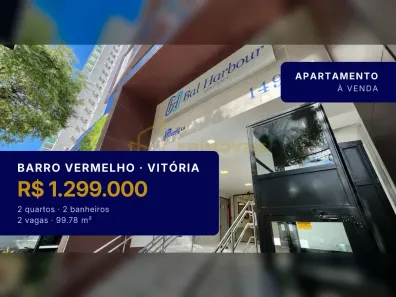 Apartamento com 2 Quartos à venda, 99m² no Barro Vermelho, Vitória