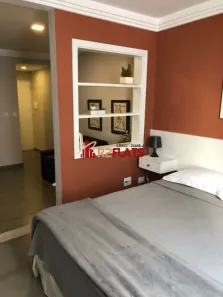 Flat com 1 Quarto para alugar, 34m² no Cerqueira César, São Paulo