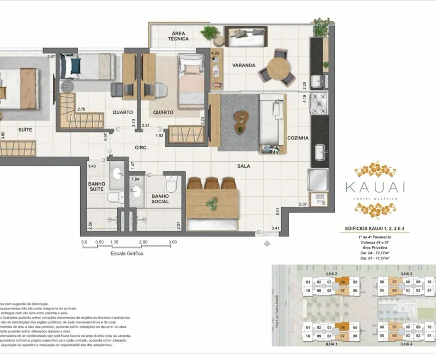 KAUAI PONTAL OCEANICO -APARTAMENTOS no Recreio dos Bandeirantes, Rio de Janeiro