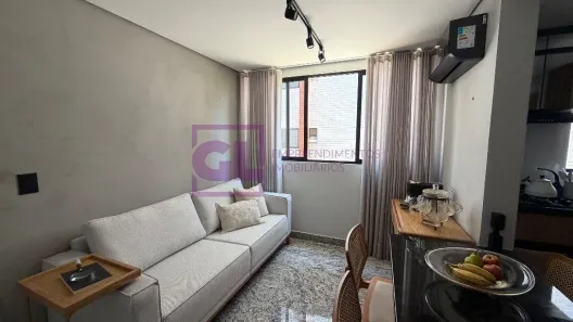 Apartamento com 1 Quarto para alugar, 36m² no Funcionários, Belo Horizonte