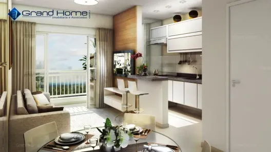 Apartamento com 2 Quartos à venda, 50m² no Residencial Coqueiral, Vila Velha