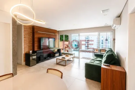 Apartamento com 2 Quartos para venda ou aluguel, 138m² no Brooklin Paulista, São Paulo