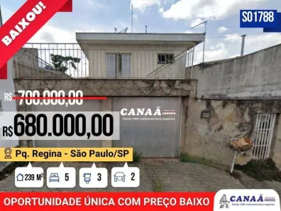 Sobrado com 5 Quartos à venda, 239m² no Parque Regina, São Paulo