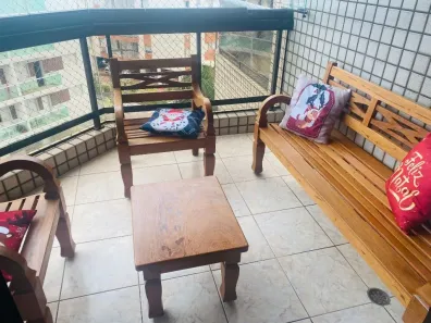 Apartamento com 3 Quartos à venda, 86m² no Loteamento João Batista Julião, Guarujá