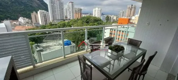 Apartamento com 2 Quartos à venda, 77m² no José Menino, Santos