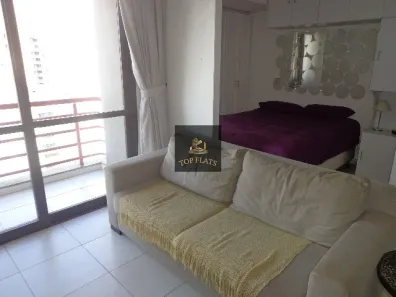 Flat com 1 Quarto para alugar, 35m² no Moema, São Paulo