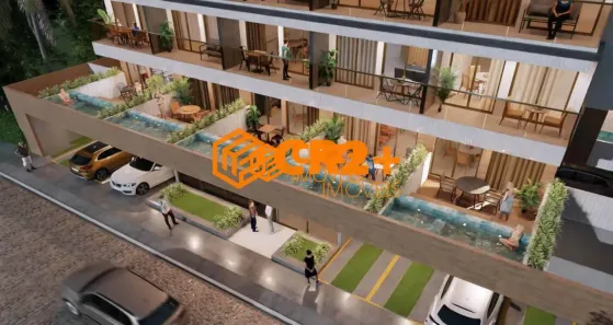 Apartamento com 1 Quarto à venda, 39m² no Porto de Galinhas, Ipojuca
