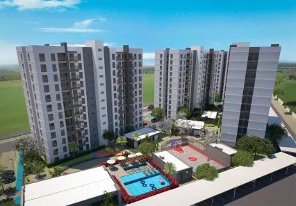 Apartamento com 2 Quartos à venda, 68m² no Jardim Noroeste, Campo Grande