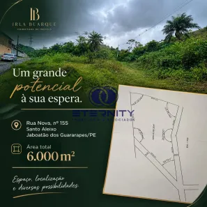 Lote/Terreno à venda, 6000m² no Bulhões, Jaboatão dos Guararapes