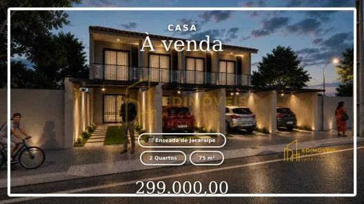 Casa com 2 Quartos à venda, 75m² no Enseada de Jacaraípe, Serra